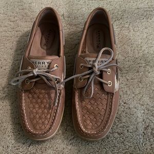 Sperry Women Shoe tan size 6M - worn once